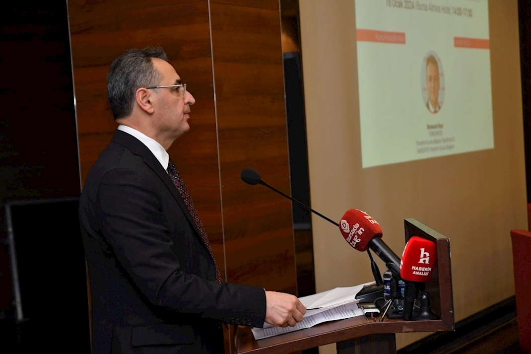 16 Ocak 2024 - TÜRKONFED Yönetim Kurulu Başkan Yardımcısı Ramazan Kaya Ekonomi ve Finans Buluşmaları / Bursa Konuşma Metni