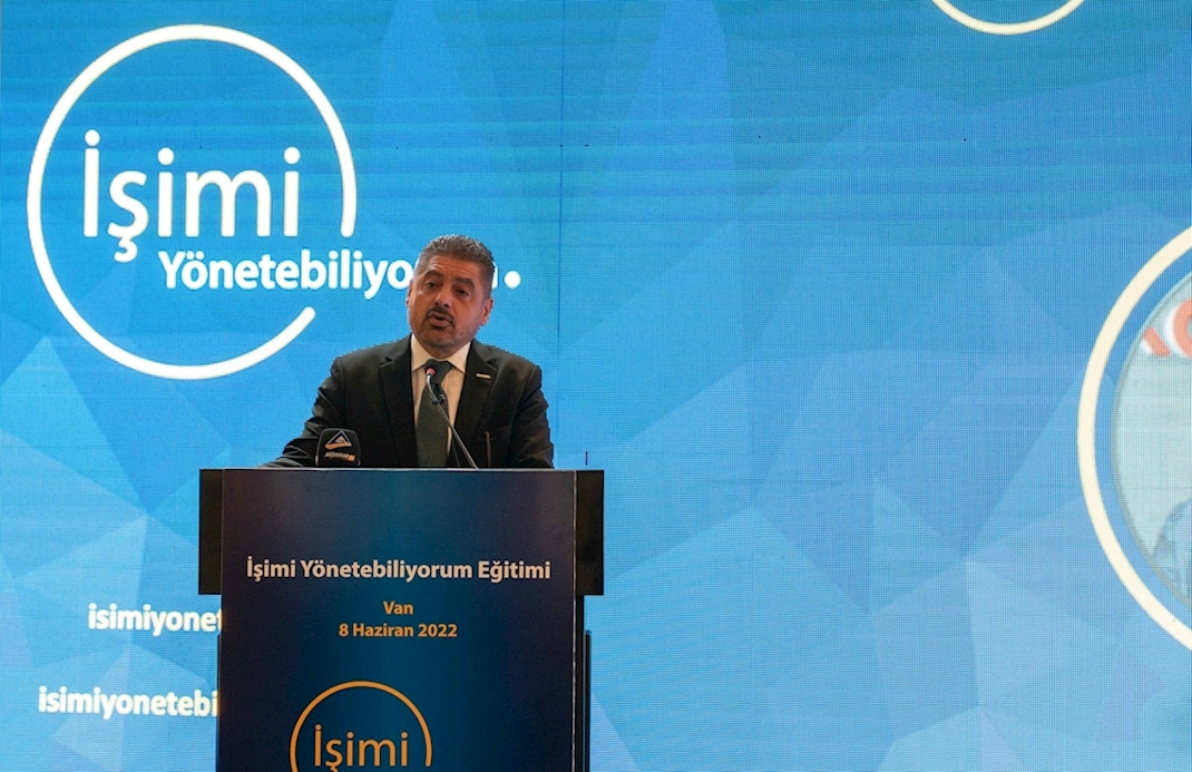 8 Haziran 2022 - TÜRKONFED Yönetim Kurulu Başkanı Süleyman Sönmez İşimi Yönetebiliyorum Programı-Van Eğitimi Konuşma Metni	