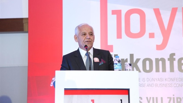 Süleyman Onatça TÜRKONFED 10. Kuruluş Yılı Zirvesinde Konuştu