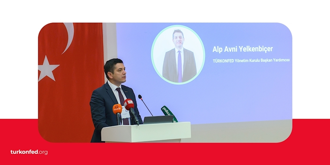 TÜRKONFED Yönetim Kurulu Başkan Yardımcısı Alp Avni Yelkenbiçer RBH Türkiye Denizli Etkinliği Konuşma Metni