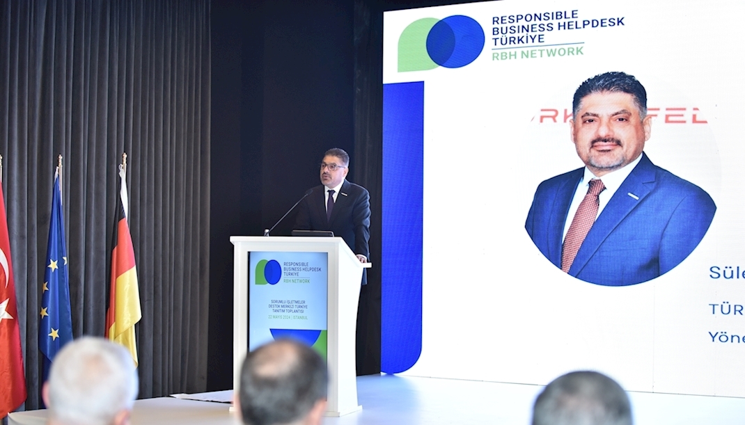 TÜRKONFED Yönetim Kurulu Başkanı Süleyman Sönmez Sorumlu İşletmeler Destek Merkezi Tanıtım Toplantısı Konuşma Metni