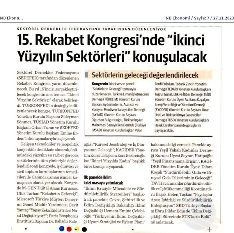 15 Rekabet Kongresi 28 Kasim 2023 Istanbul - 6