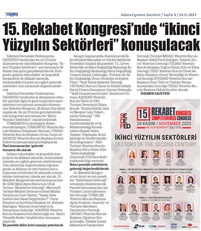 15 Rekabet Kongresi 28 Kasim 2023 Istanbul - 8