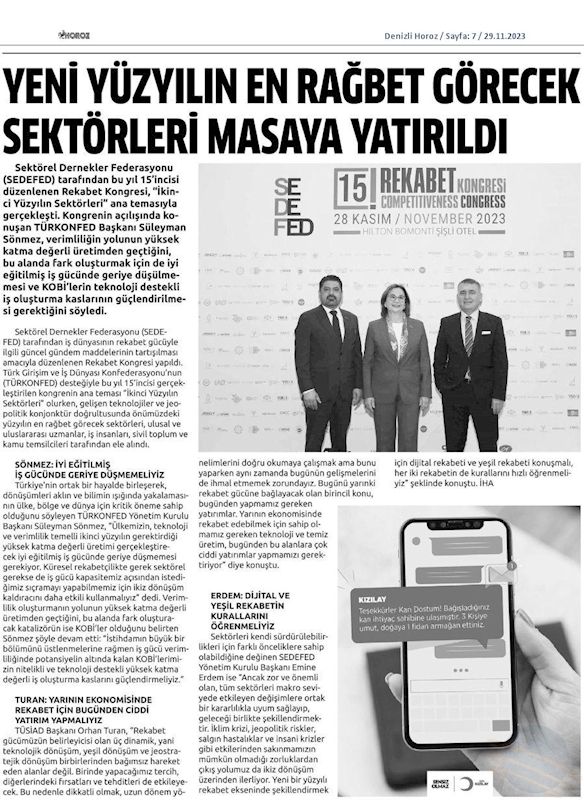 15 Rekabet Kongresi 28 Kasim 2023 Istanbul - 10
