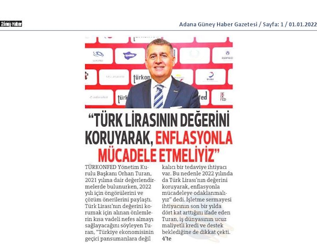 2021 Yil Sonu Ekonomi Değerlendirmesi 31 Aralik 2021 - 13