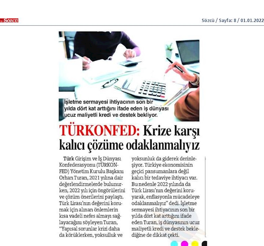 2021 Yil Sonu Ekonomi Değerlendirmesi 31 Aralik 2021 - 17