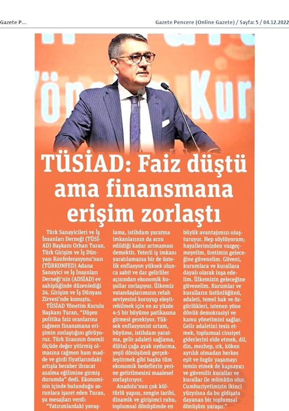 24 Girişim Ve Is Dunyasi Zirvesi 2 3 Aralik 2022 Adana - 37