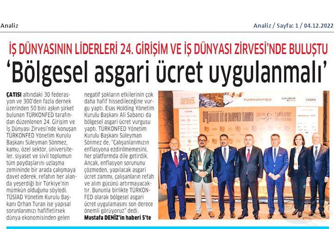 24 Girişim Ve Is Dunyasi Zirvesi 2 3 Aralik 2022 Adana - 41