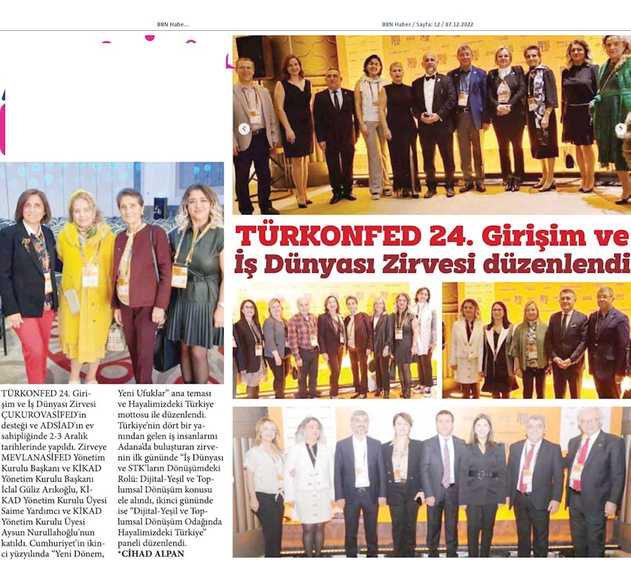 24 Girişim Ve Is Dunyasi Zirvesi 2 3 Aralik 2022 Adana - 46