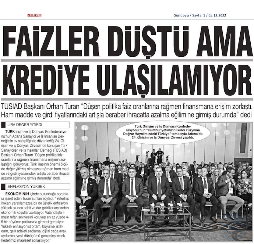 24 Girişim Ve Is Dunyasi Zirvesi 2 3 Aralik 2022 Adana - 56