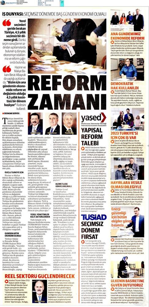 31 Mart Yerel Yönetim Basin Aciklamasi Medya Yansimalari 31 Mart 2019 - 14