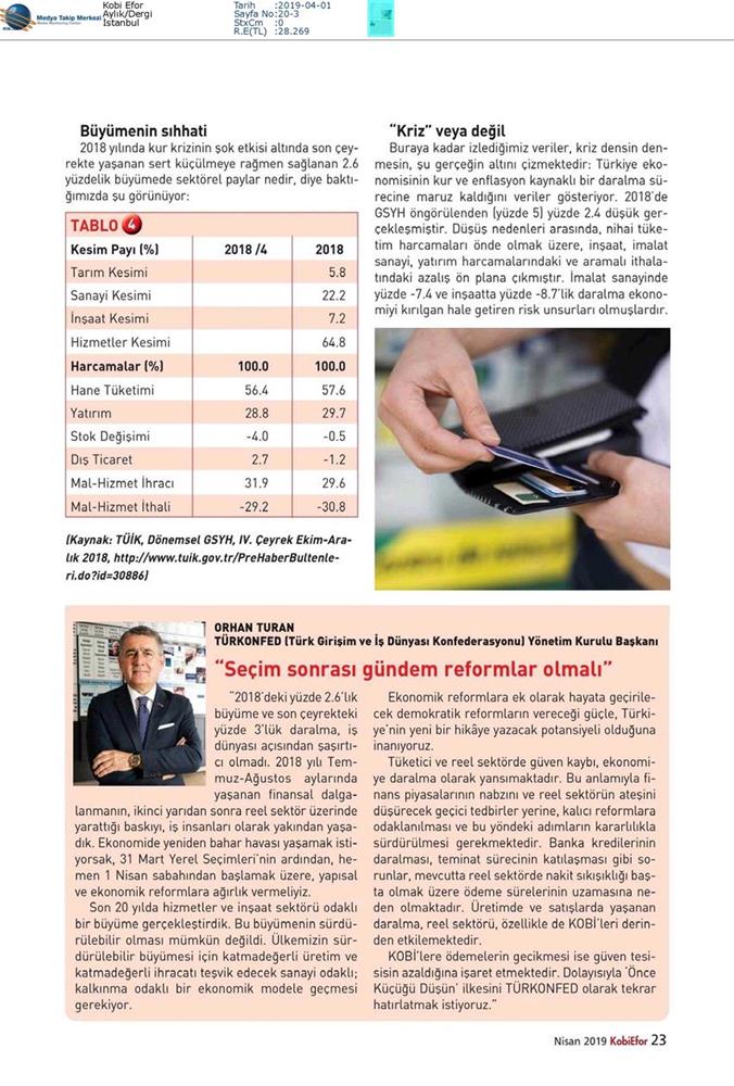 31 Mart Yerel Yönetim Basin Aciklamasi Medya Yansimalari 31 Mart 2019 - 15