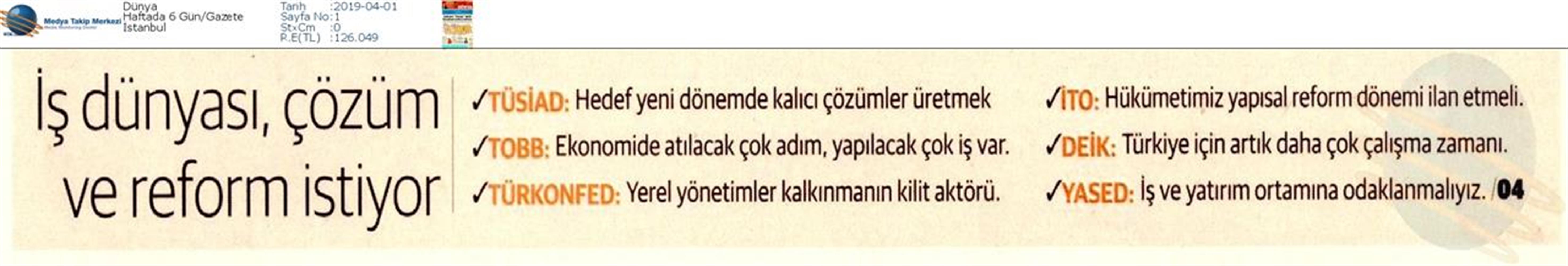 31 Mart Yerel Yönetim Basin Aciklamasi Medya Yansimalari 31 Mart 2019 - 22