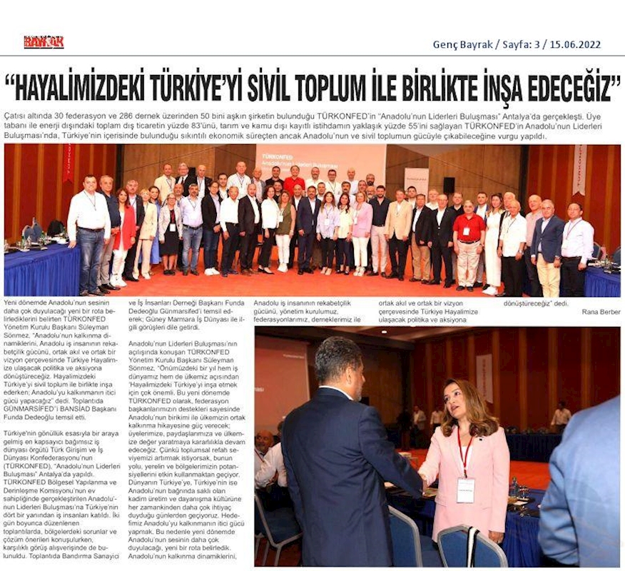 Anadolunun Liderleri Buluşmasi 27 29 Mayis 2022 Antalya - 5