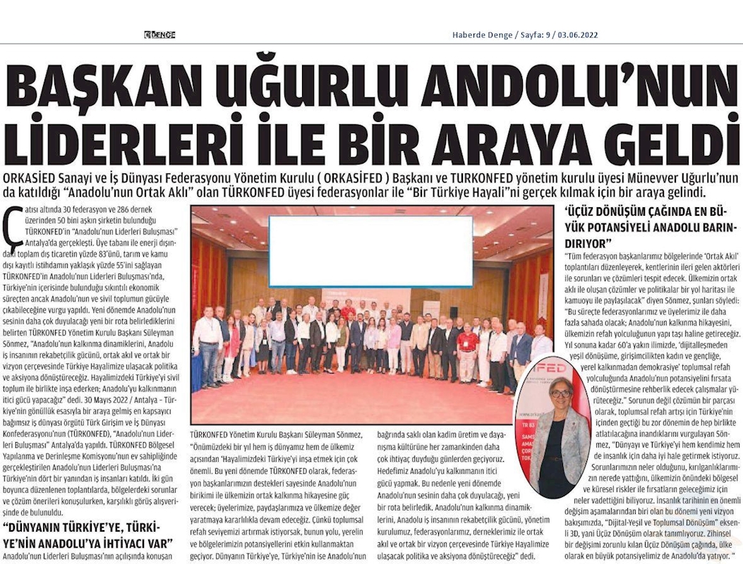 Anadolunun Liderleri Buluşmasi 27 29 Mayis 2022 Antalya - 9