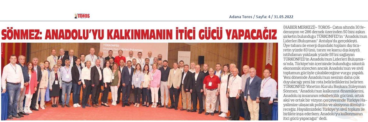 Anadolunun Liderleri Buluşmasi 27 29 Mayis 2022 Antalya - 14