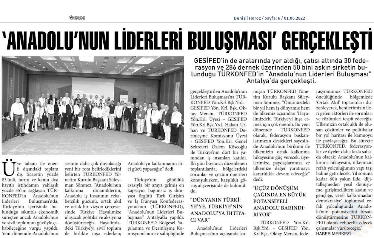 Anadolunun Liderleri Buluşmasi 27 29 Mayis 2022 Antalya - 18