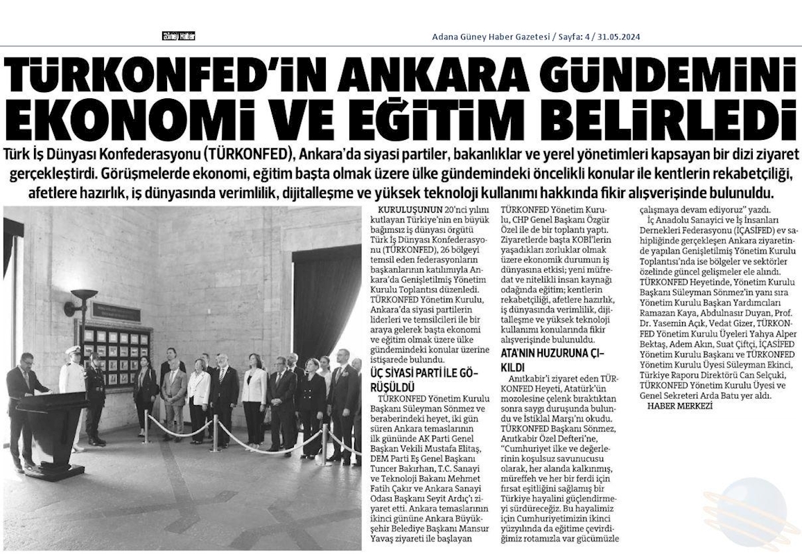 Ankara Ziyaretleri 28 29 Mayis - 2