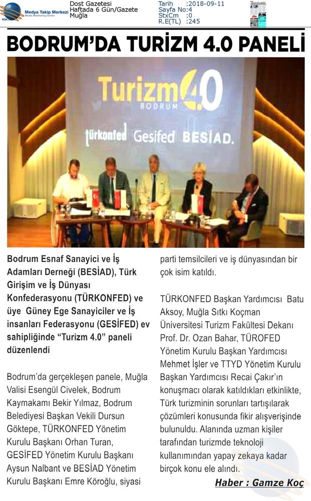 Bodrum Turizm 40 Zirvesi Didim Ekonomi Gala Yemegi Medya Yansimalari 8 Eylul 2018 - 26