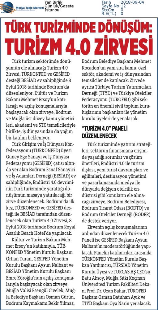 Bodrum Turizm 40 Zirvesi Didim Ekonomi Gala Yemegi Medya Yansimalari 8 Eylul 2018 - 38
