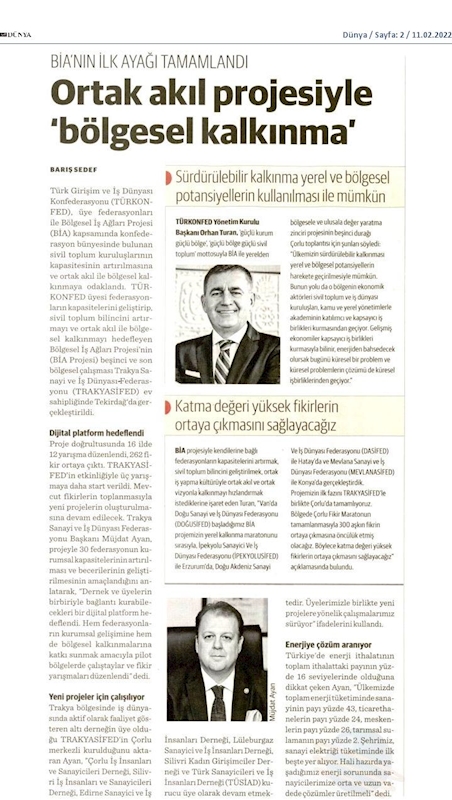 Bolgesel Is Aglari Projesi 10 Subat 2022 Tekirdag - 10