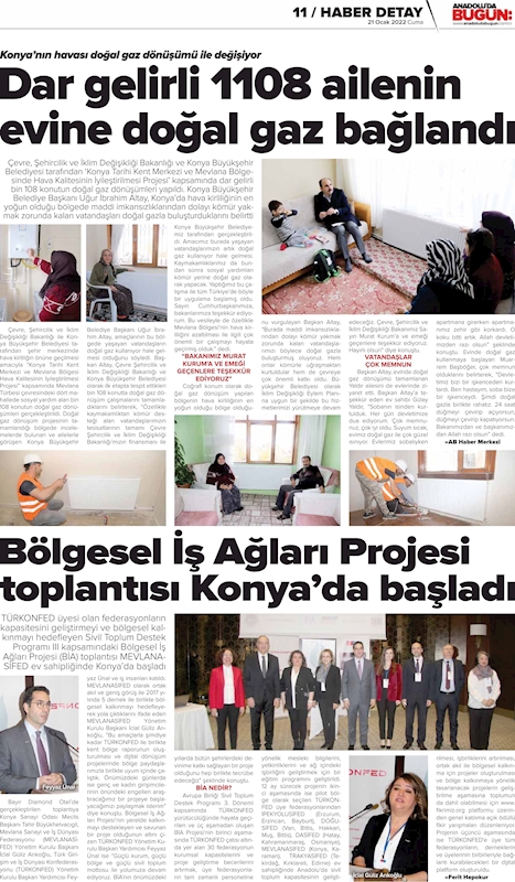 Bolgesel Is Aglari Projesi 20 Ocak 2022 Konya - 1