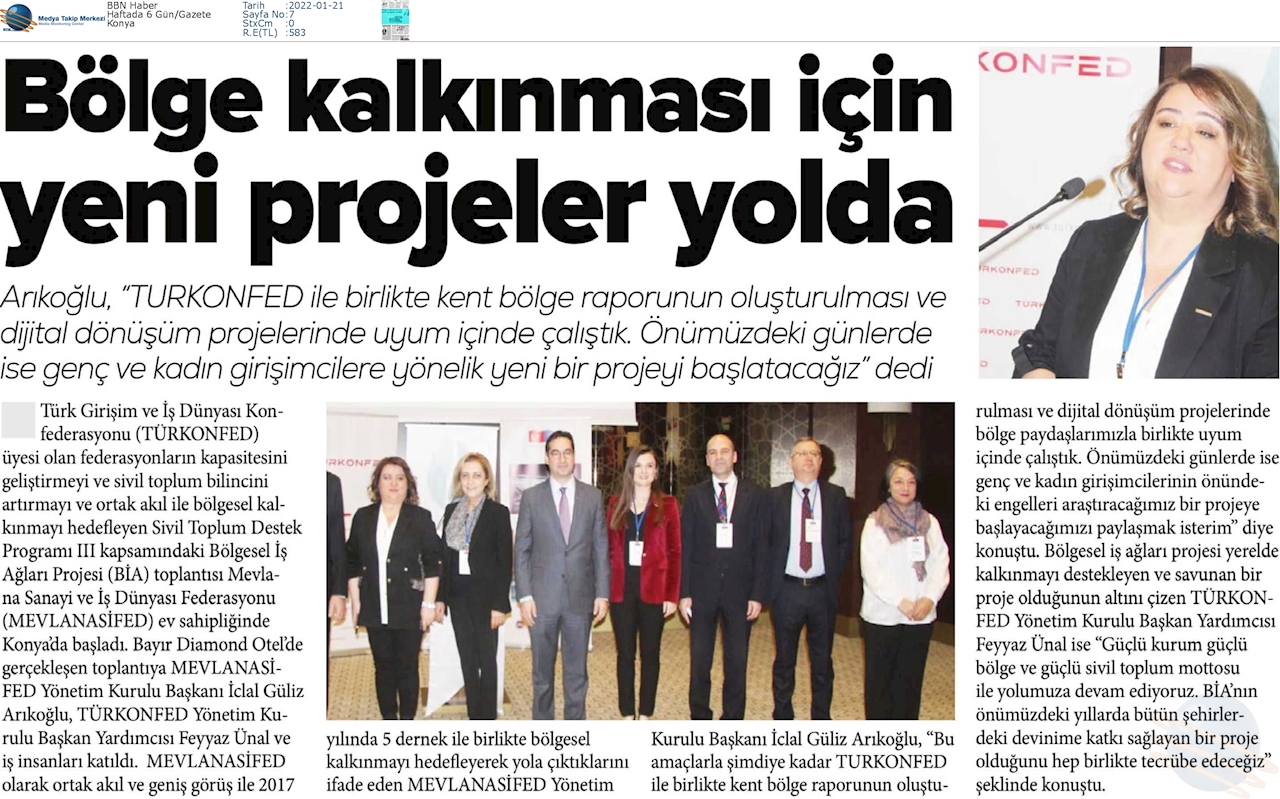 Bolgesel Is Aglari Projesi 20 Ocak 2022 Konya - 6