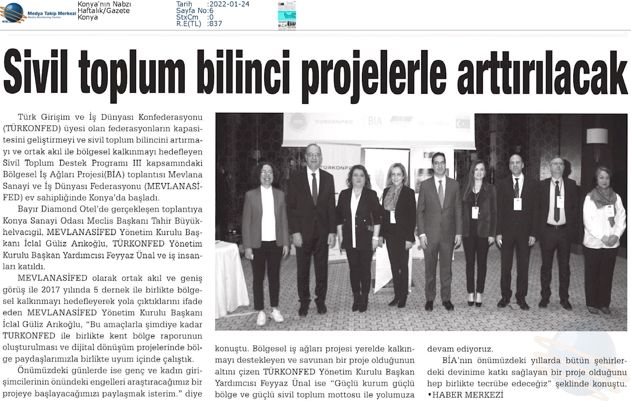 Bolgesel Is Aglari Projesi 20 Ocak 2022 Konya - 8