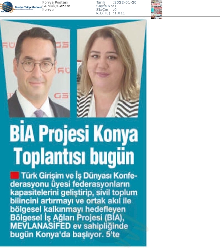 Bolgesel Is Aglari Projesi 20 Ocak 2022 Konya - 9