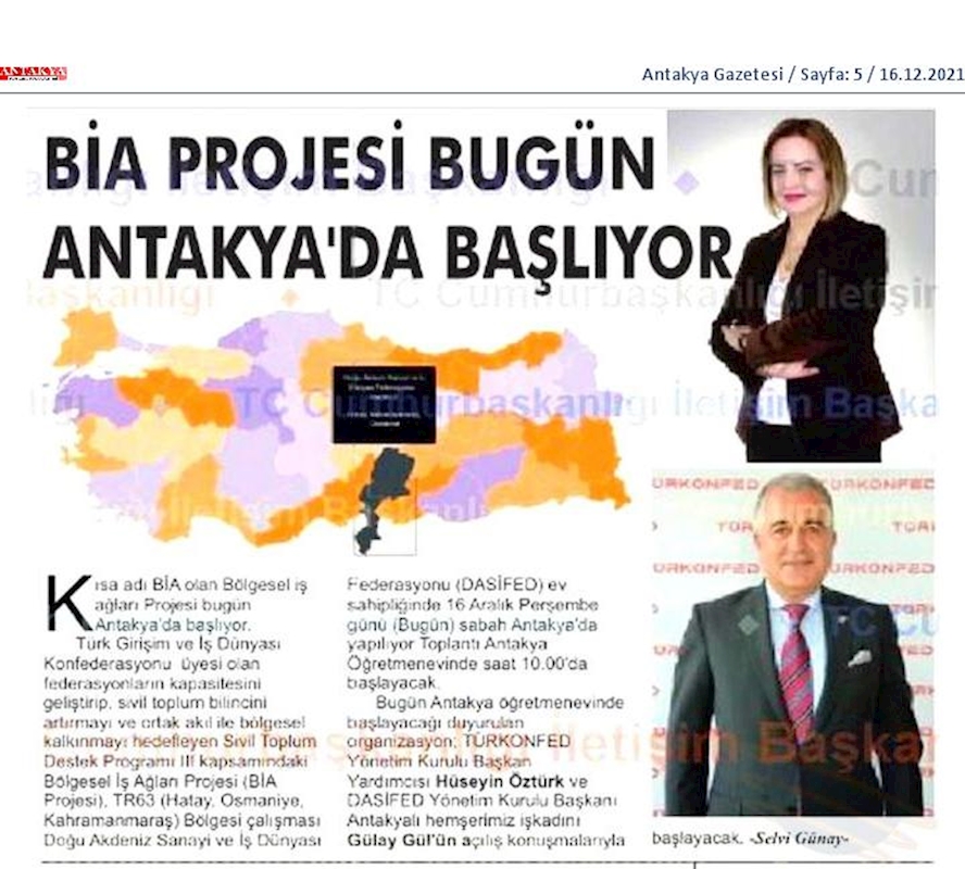 Bolgesel Is Aglari Projesi Hatay 16 Aralik 2021 - 4