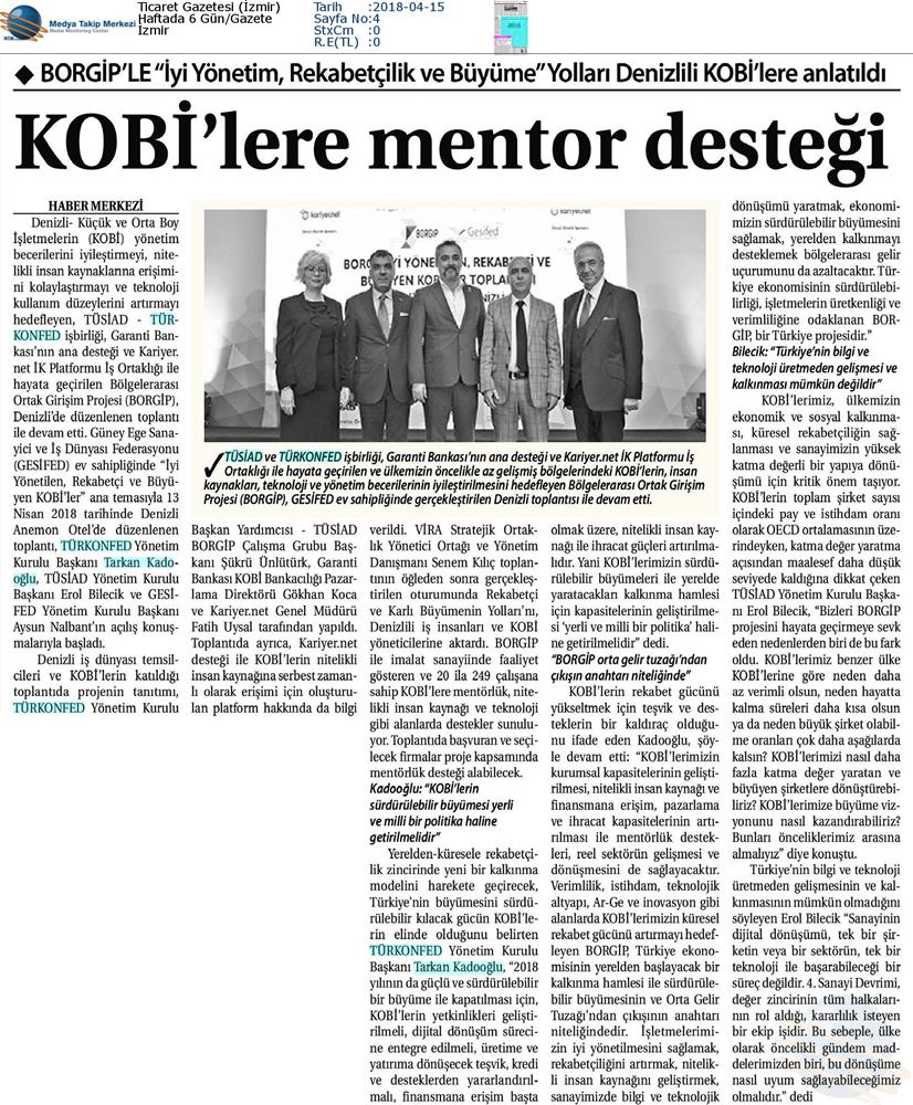 Borgip Denizli Toplantısı Medya Yansimalari 13 Nisan 2018 Denizli - 1