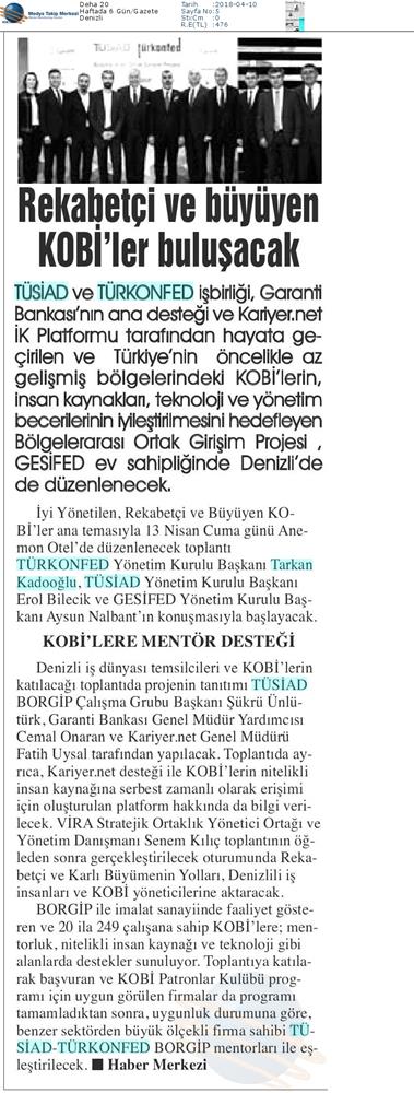 Borgip Denizli Toplantısı Medya Yansimalari 13 Nisan 2018 Denizli - 23
