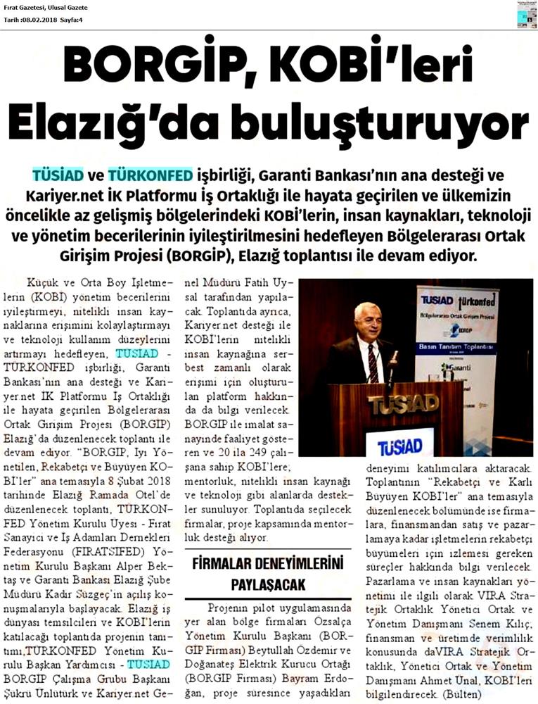 Borgip Elazig Toplantısı Medya Yansimalari 8 Subat 2018 Elazig - 16