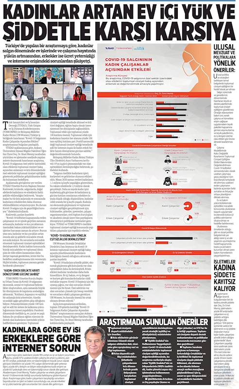 COVID 19 Salgininin Kadin Calisanlar Acisindan Etkileri Arastirma Raporu Basin Yansimalari - 19