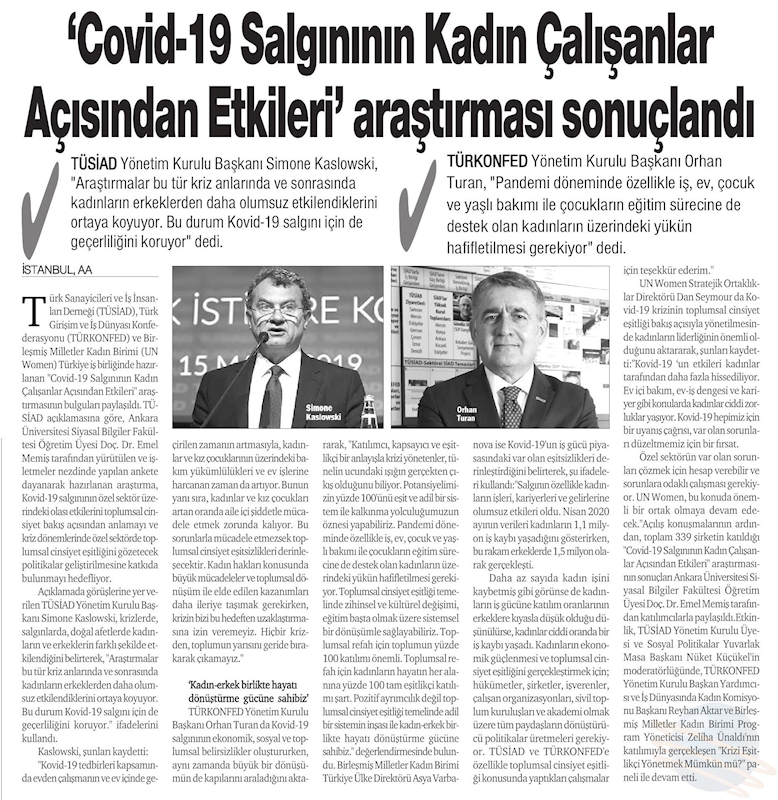 COVID 19 Salgininin Kadin Calisanlar Acisindan Etkileri Arastirma Raporu Basin Yansimalari - 26