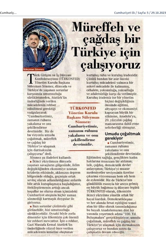 Cumhuriyetin 100yili - 14