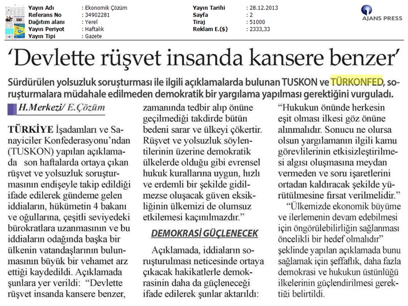 Devlette Rusvet Insanda Kansere Benzer - 1