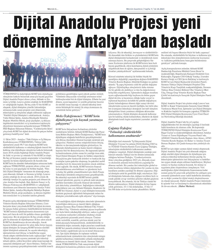 Dijital Anadolu 11 Ekim 2023 Antalya - 5