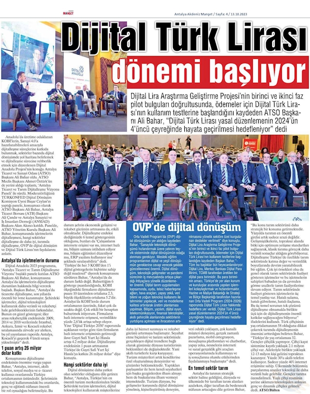 Dijital Anadolu 11 Ekim 2023 Antalya - 16