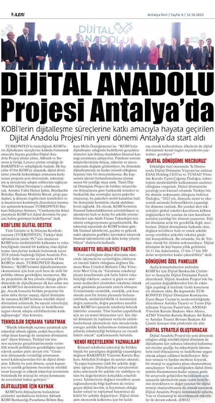 Dijital Anadolu 11 Ekim 2023 Antalya - 25