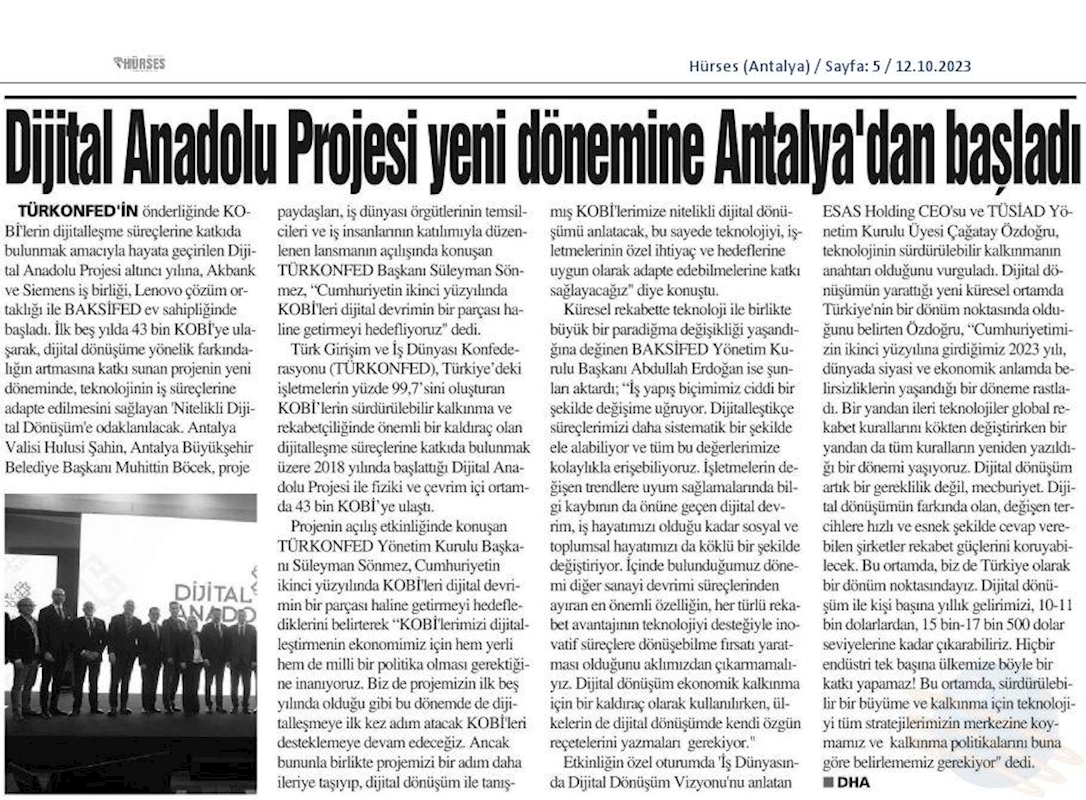 Dijital Anadolu 11 Ekim 2023 Antalya - 29