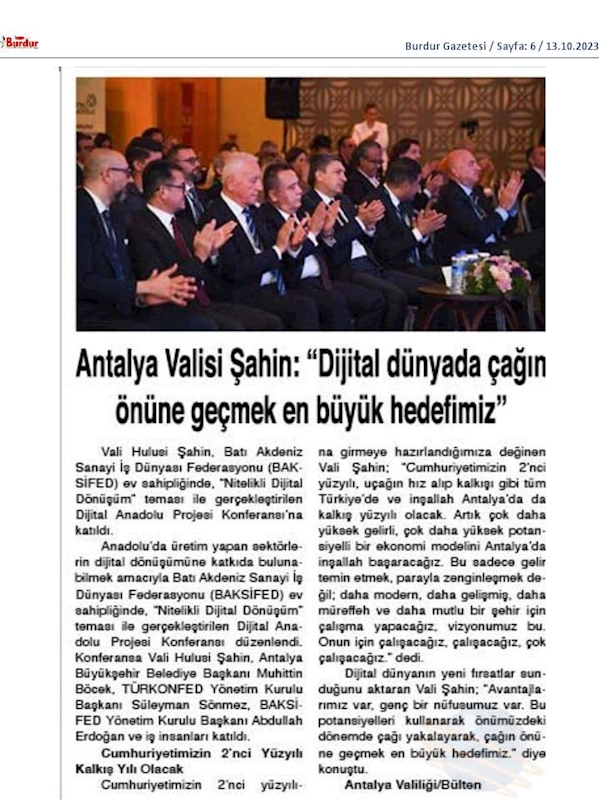 Dijital Anadolu 11 Ekim 2023 Antalya - 33
