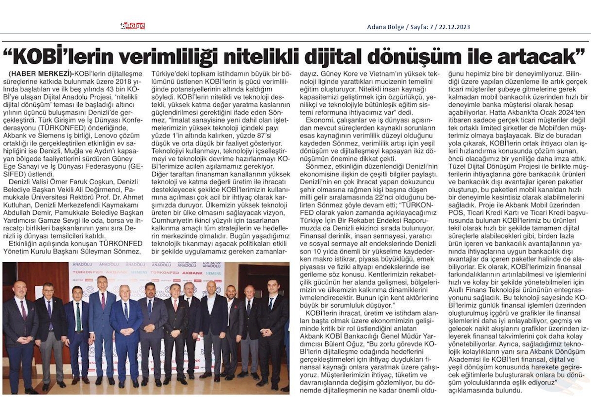 Dijital Anadolu 20 Aralik 2023 Denizli - 5