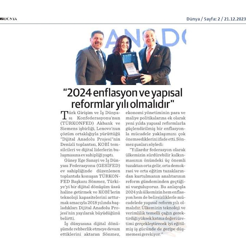 Dijital Anadolu 20 Aralik 2023 Denizli - 7