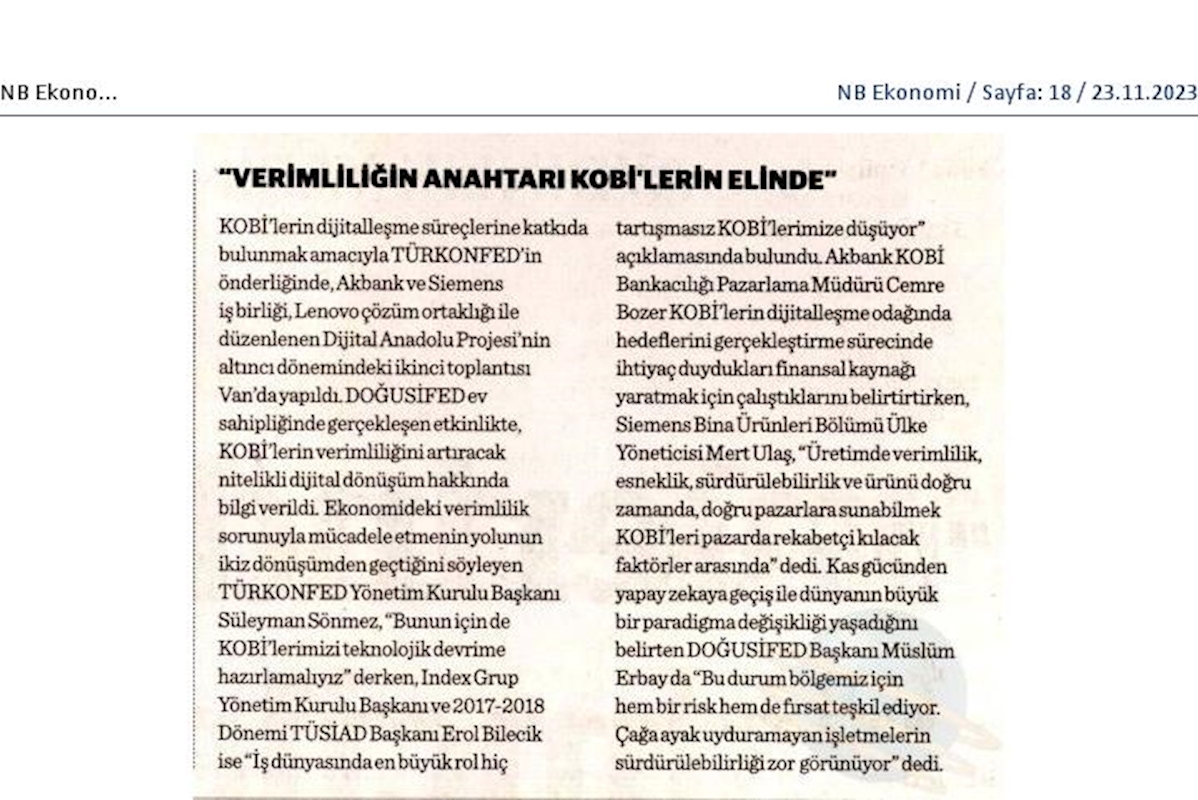 Dijital Anadolu 22 Kasim 2023 Van - 4