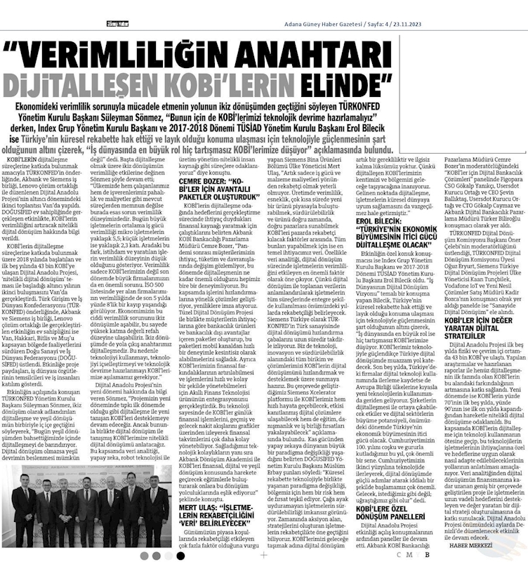 Dijital Anadolu 22 Kasim 2023 Van - 11