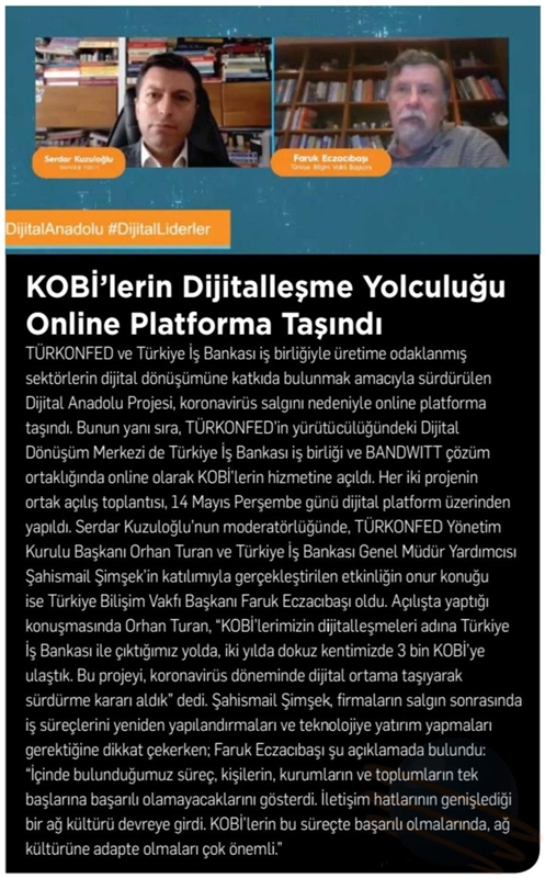 Dijital Anadolu Canli Yayinlari Basin Yansimalari 2020 - 10