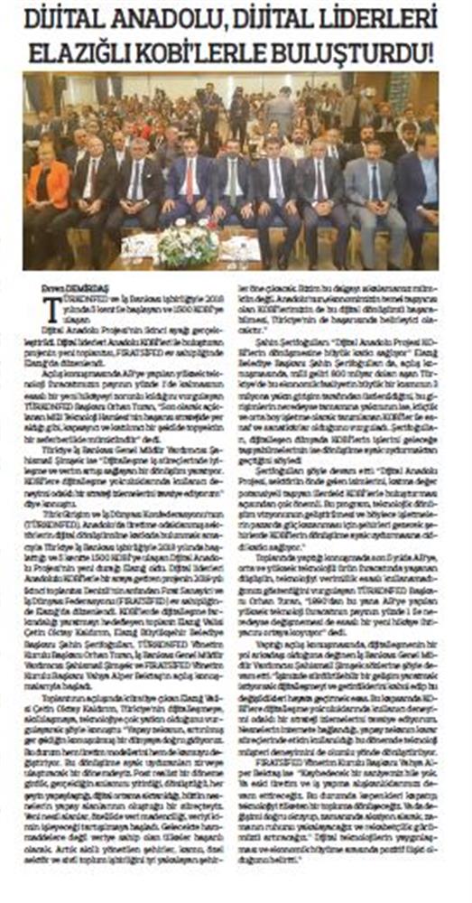 Dijital Anadolu Medya Yansimalari 27 Eylul 2019 Elazig - 6