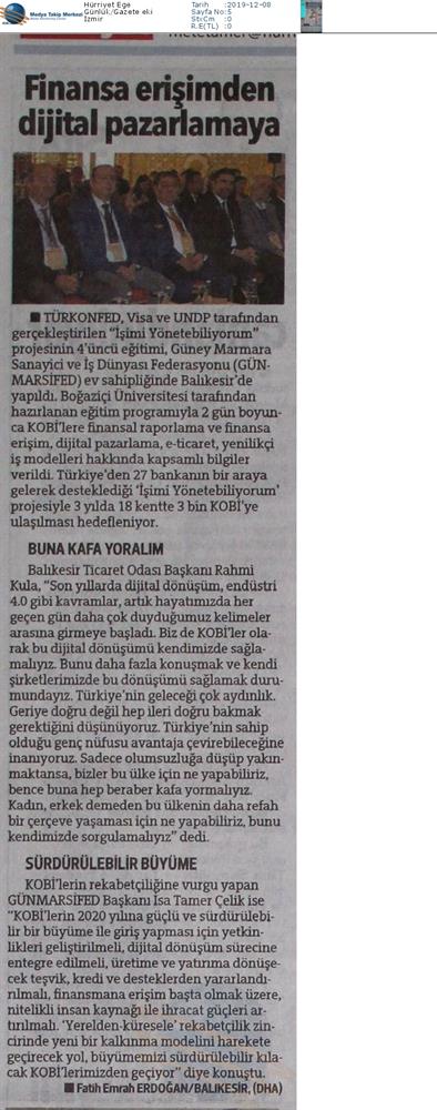 Dijital Anadolu Toplantısı Medya Yansimalari 5 Aralik 2019 Eskisehir - 3