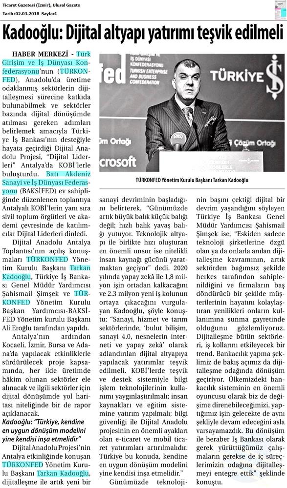 Dijital Anadolu Toplantısı Medya Yansimalari 1 Mart 2018 Antalya - 22